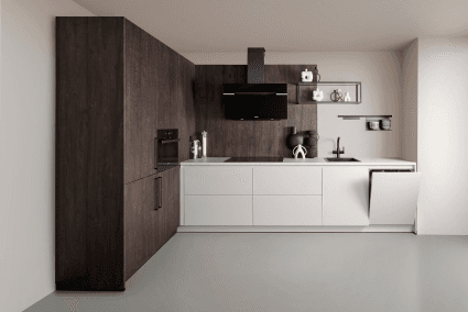 moderne open keuken